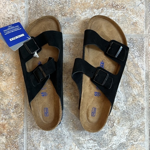 Birkenstock Arizona Soft Footbed Suede Leather Sandals Size 12 NWT main image 11